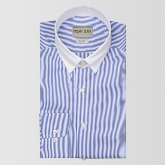 Light Mayfair Bar Stripe Shirt